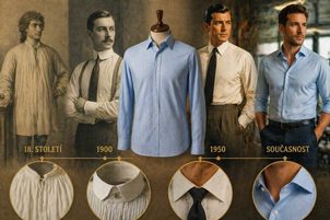 Historie pánských košil