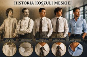 Historia koszul męskich