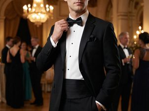 Stylizacja na bal 2026 – elegancki garnitur, koszula i krawat