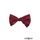Papion self-tie visiniu lucios