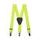 Jungen Hosenträger Y-Form 3-Clip-Halterung, gelber NEON