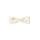 Glatte creme Herren Fliege