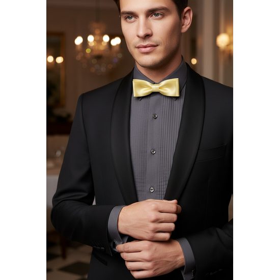 Papion galben moale pentru bărbați