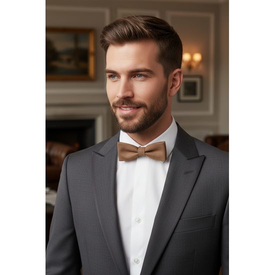 Braune Fliege Classic 10 cm