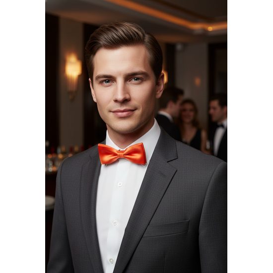 Muszka gładka pomarańczowa