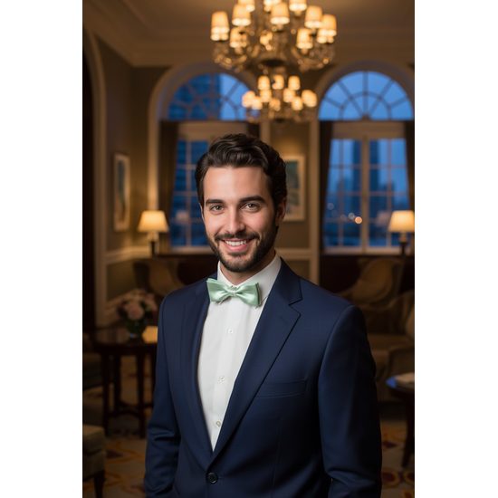 Grüne Fliege für Männer