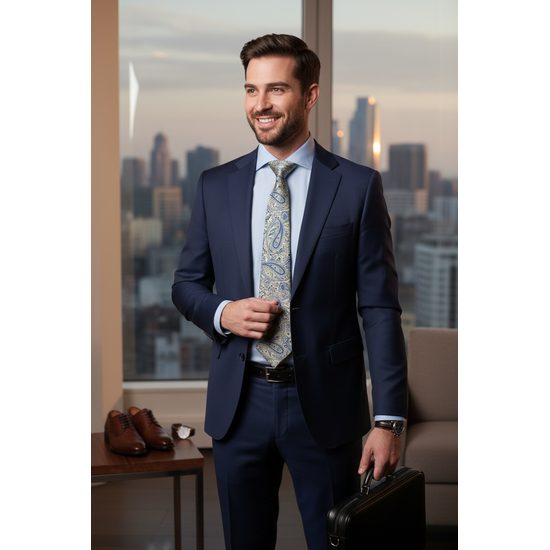 Kravata s Paisley vzorom