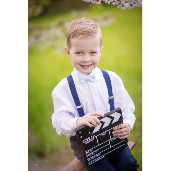 Festliches Jungenhemd – weiße Klassik