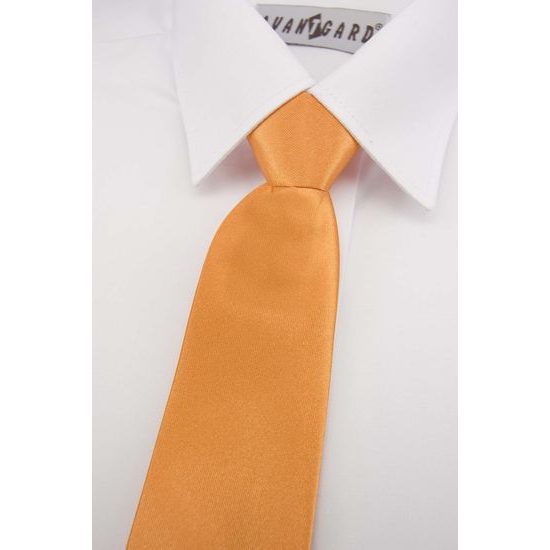 Oranžová chlapecká kravata