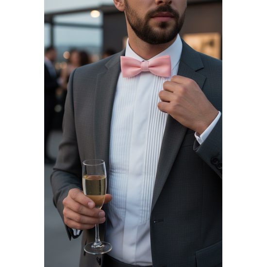 Papion clasic culoare somon