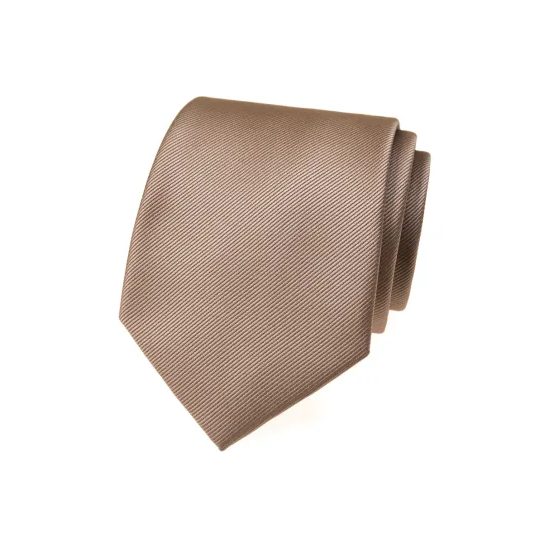 Taupe nyakkendő finom struktúrával
