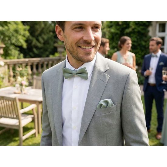 Eukalyptovo zelený motýlik s vreckovkou