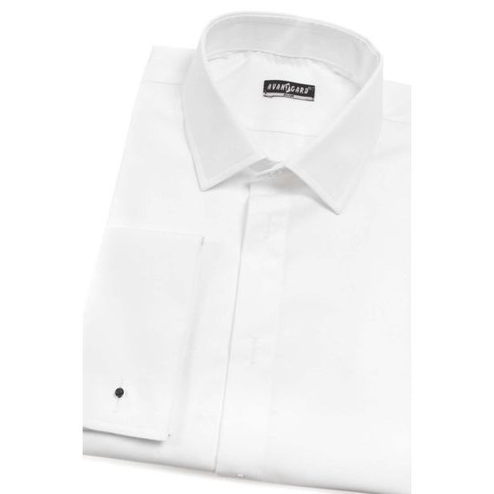 Cămașă smoking albă Slim Fit