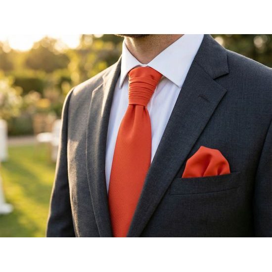 Dunkeloranger matter Plastron