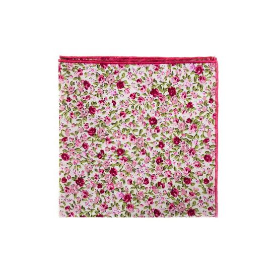 Vreckovka do saka s kvetinovým vzorom
