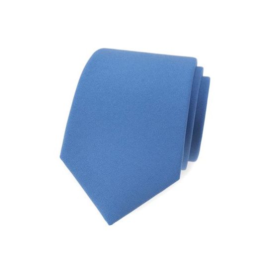 Hellblaue, matte Krawatte