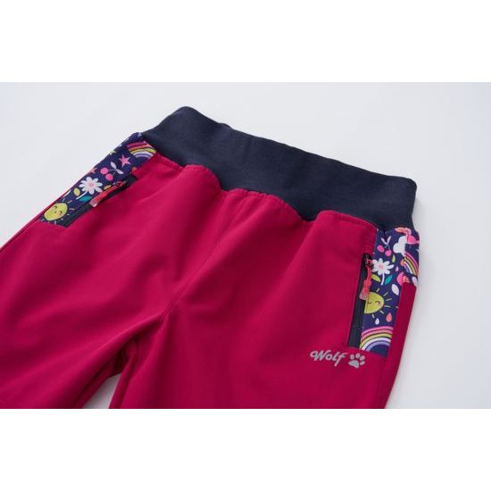 Mädchen rosa Softshellhose