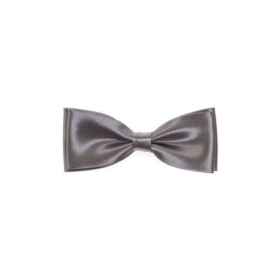 Glänzende graphite Herren Fliege
