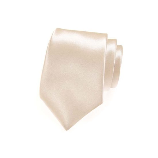 Krawat męski w odcieniu Ivory