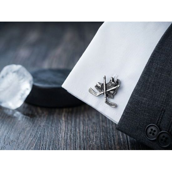 Manschettenknöpfe Eishockey