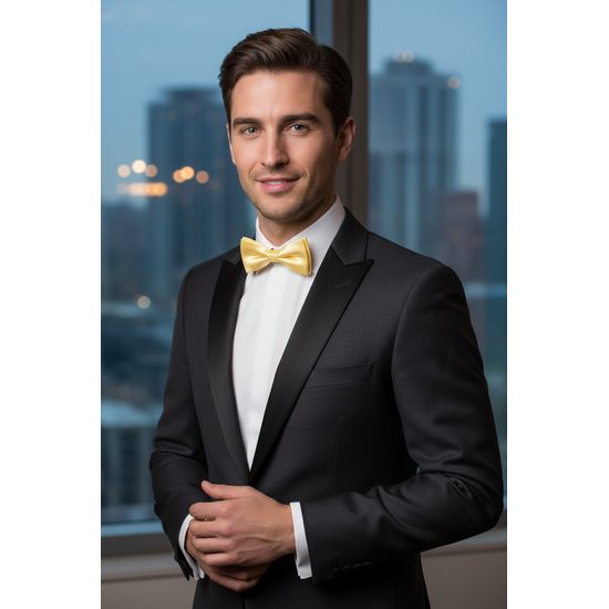 Żółta gładka muszka