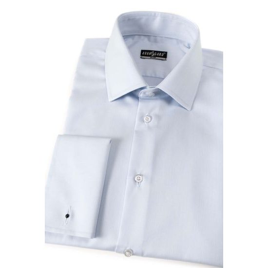 Herren Hemd SLIM MK aus Baumwolle Hellblau