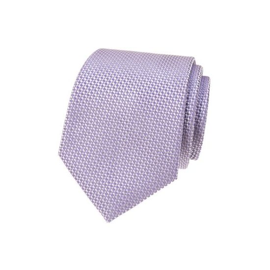 Světle fialová kravata se strukturou