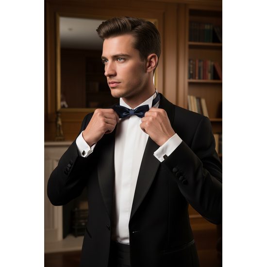 Klasyczna muszka granatowa