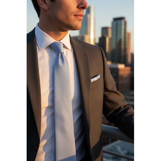 Klasszikus férfi nyakkendő szerkezettel
