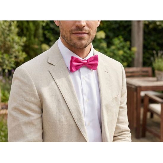 Ružový pánsky motýlik