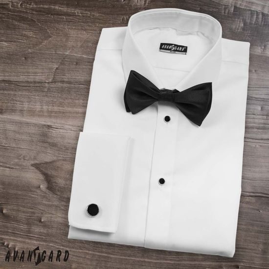 Cămașă smoking albă Slim Fit