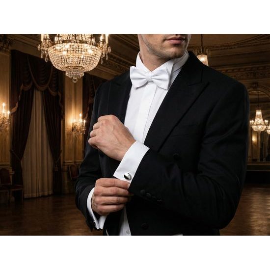 Pánska fraková košeľa SLIM – biela NON IRON