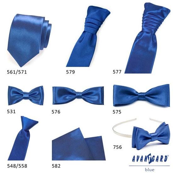 Mädchen Stirnband mit Fliege - Blau mit Glanz