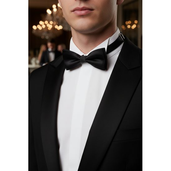 Motýlik pánsky čierny