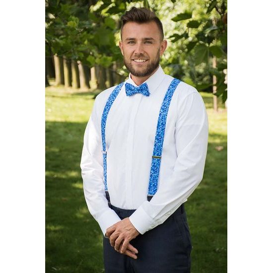 Pánská košile SLIM krytá léga Bílá