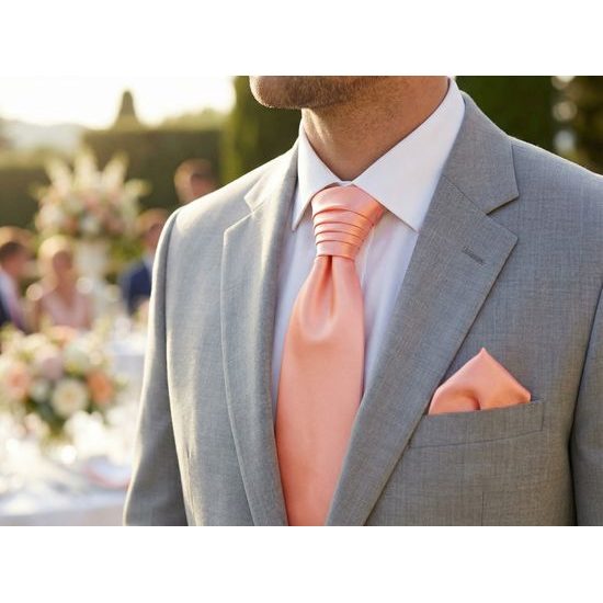 Lososová svadobná regata s jemným leskom