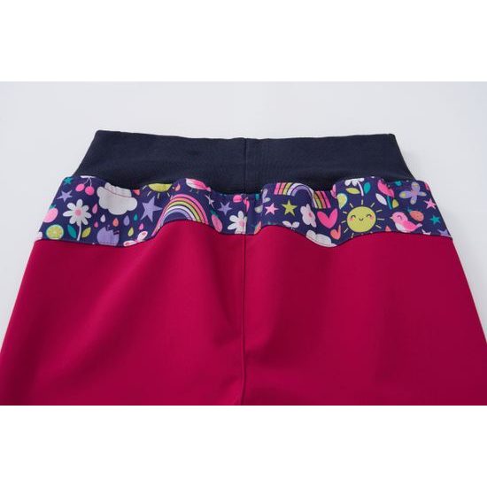 Mädchen rosa Softshellhose