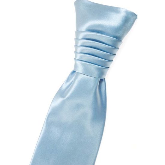 Hochzeitskrawatte hellblau