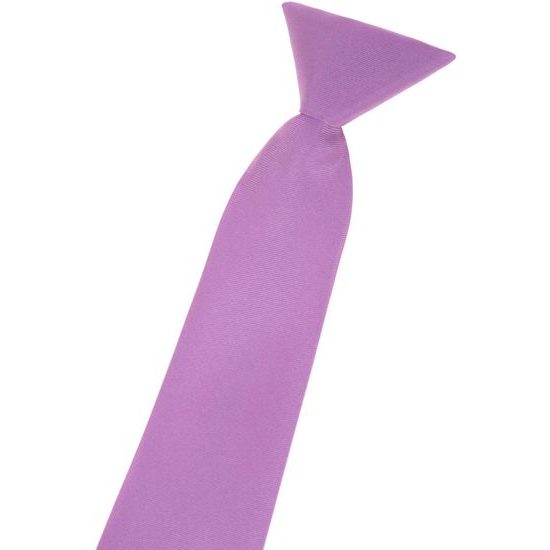 Matná chlapecká kravata v barvě lila