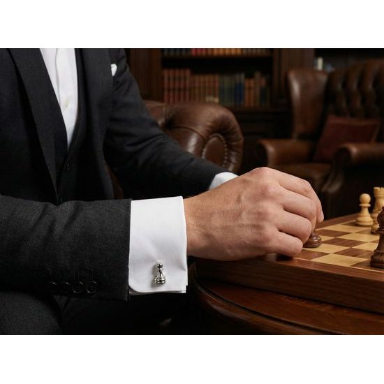Schach Manschettenknöpfe