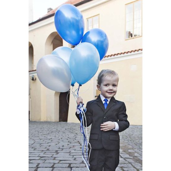 Sytě modrá chlapecká kravata