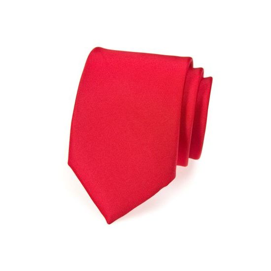 Krawatte rot matt