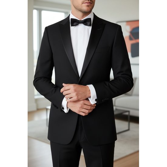 Pánský motýlek černá klasika