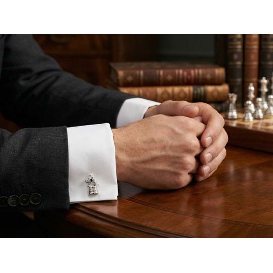 Schach Manschettenknöpfe