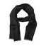Jednofarebny pánsky šál čierny