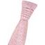 Hochzeits-Plastron in Puderrosa mit Paisley