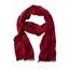 Vínově červená pánská šála
