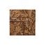 Batistă de buzunar maro cu model paisley