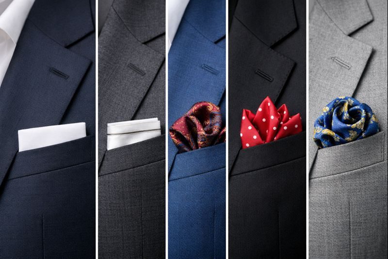 druhy skládání kapesníčku