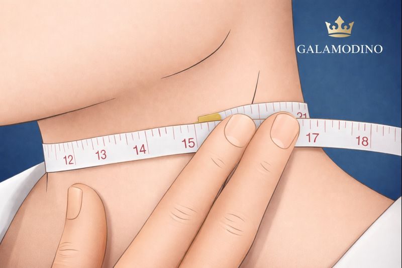 Velikost košile kolem krku 